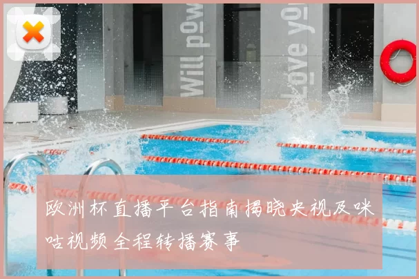 欧洲杯直播平台指南揭晓央视及咪咕视频全程转播赛事